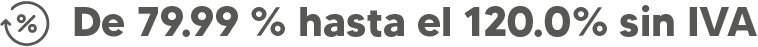 Tasa fija de interés anual ordinaria del crédito